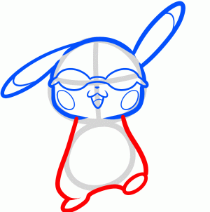 kak risovat Pikachu Gangnam Style0256